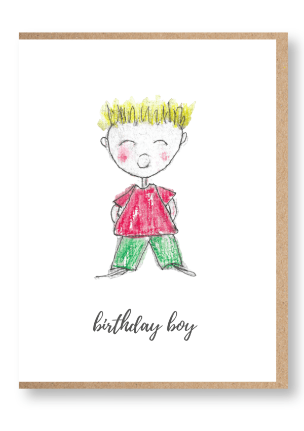 Kids - Birthday Boy, Red T-Shirt