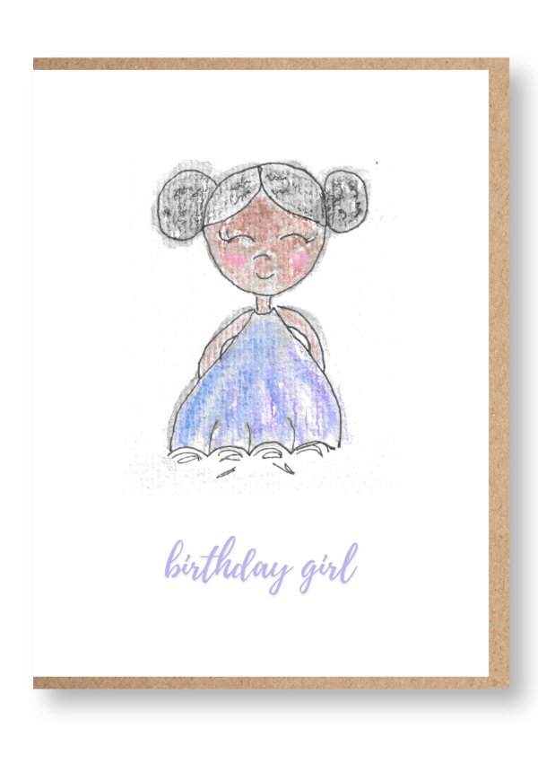 Kids - Birthday Girl, Purple Dress