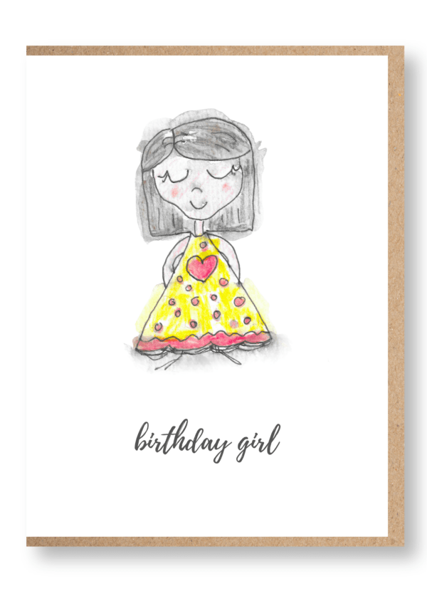 Kids - Birthday Girl, Yellow Dress