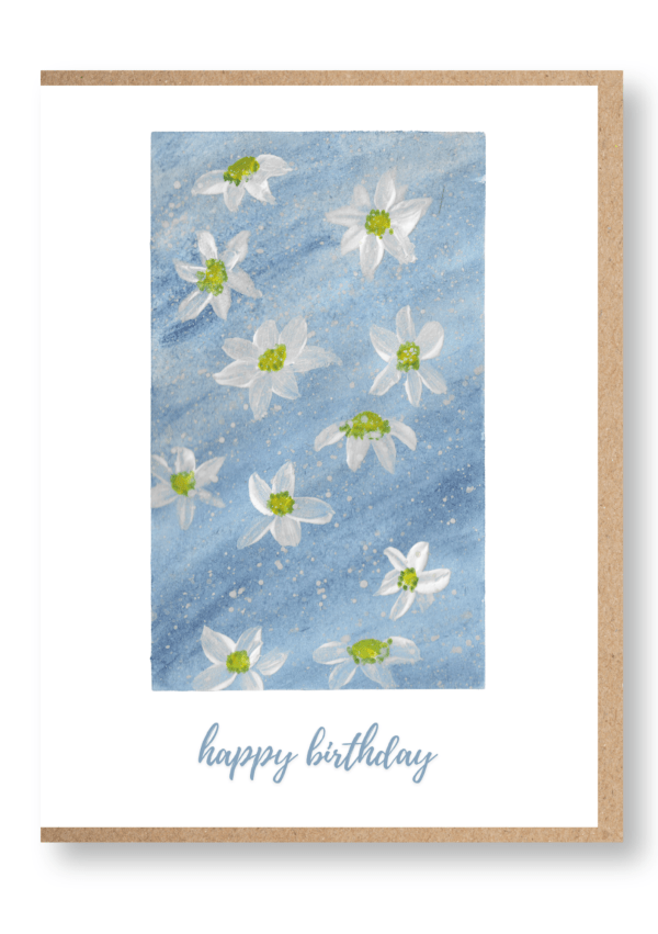 Florals - Daisies, Blue