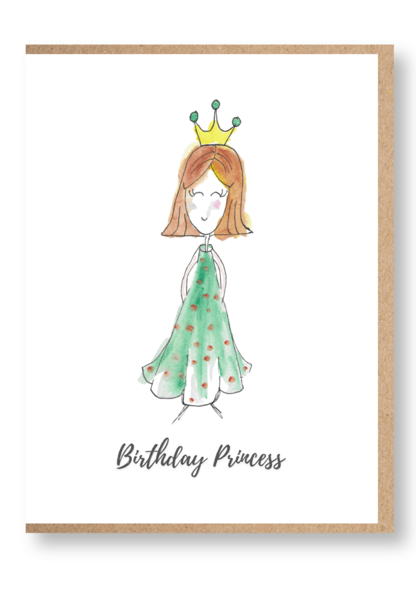 Kids - Birthday Princess, Green
