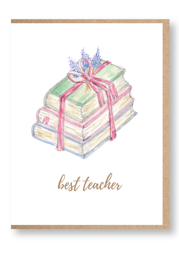 Teacher Thank You: Books