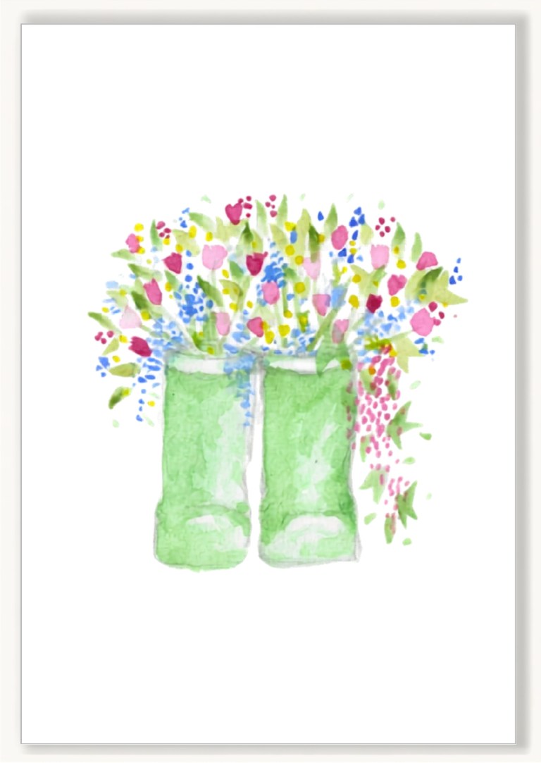 Florals - Wellies