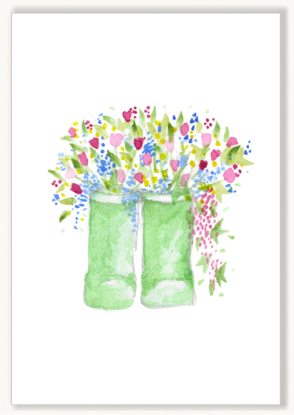 Florals - Wellies - Image 1