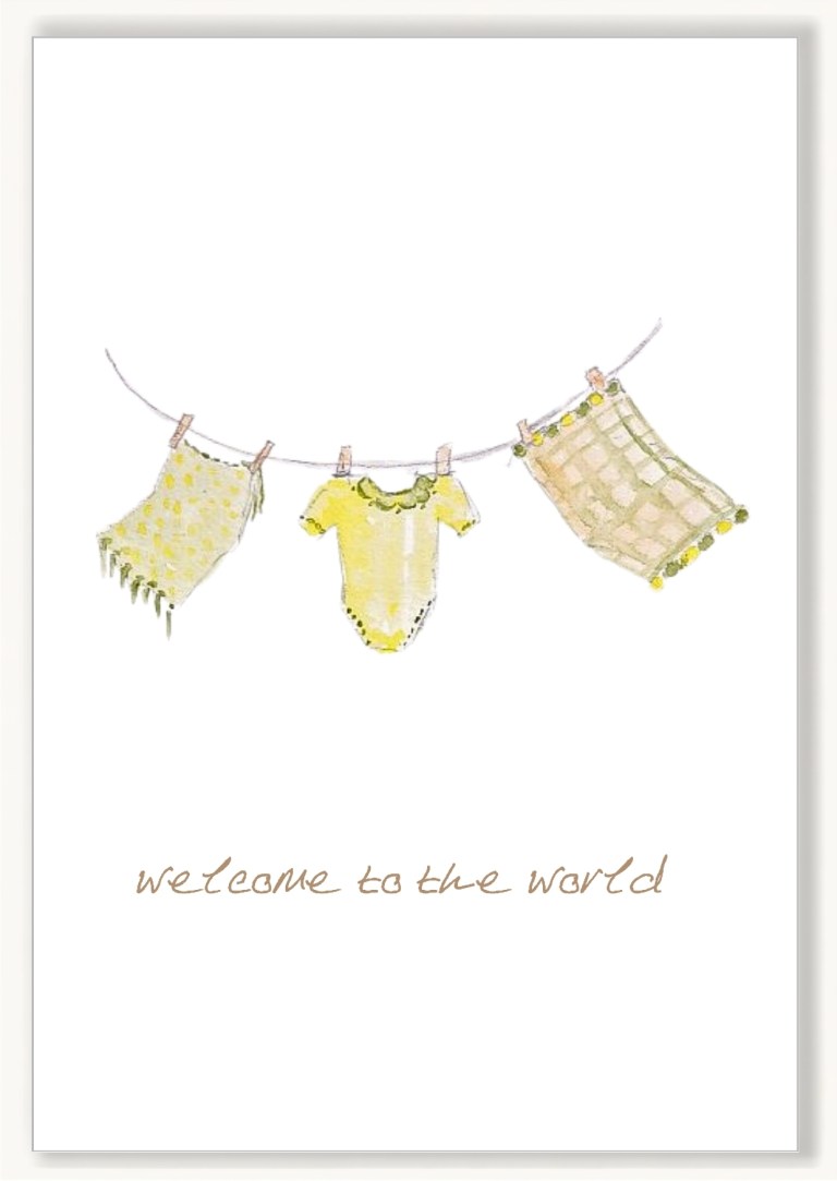 Welcome to the World - Washing Line