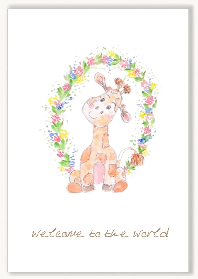 Welcome to the World - Giraffe