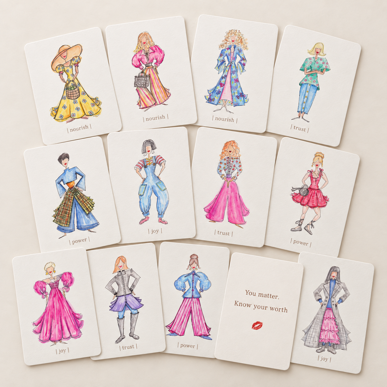 Words You Need 💋 — 12 Card Sets - Image 2