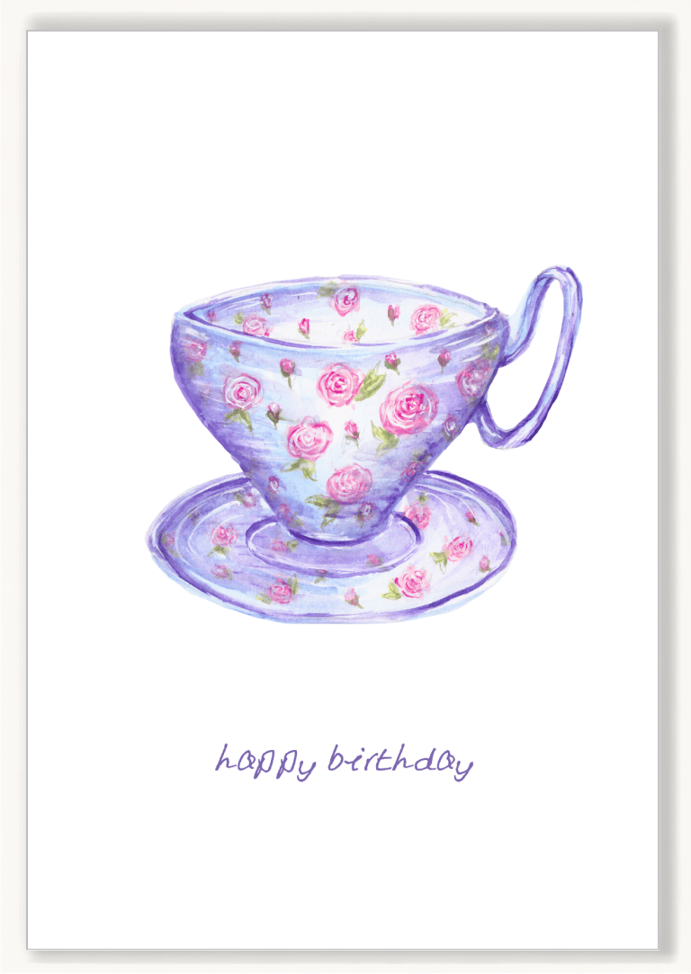 Birthday -Teacup