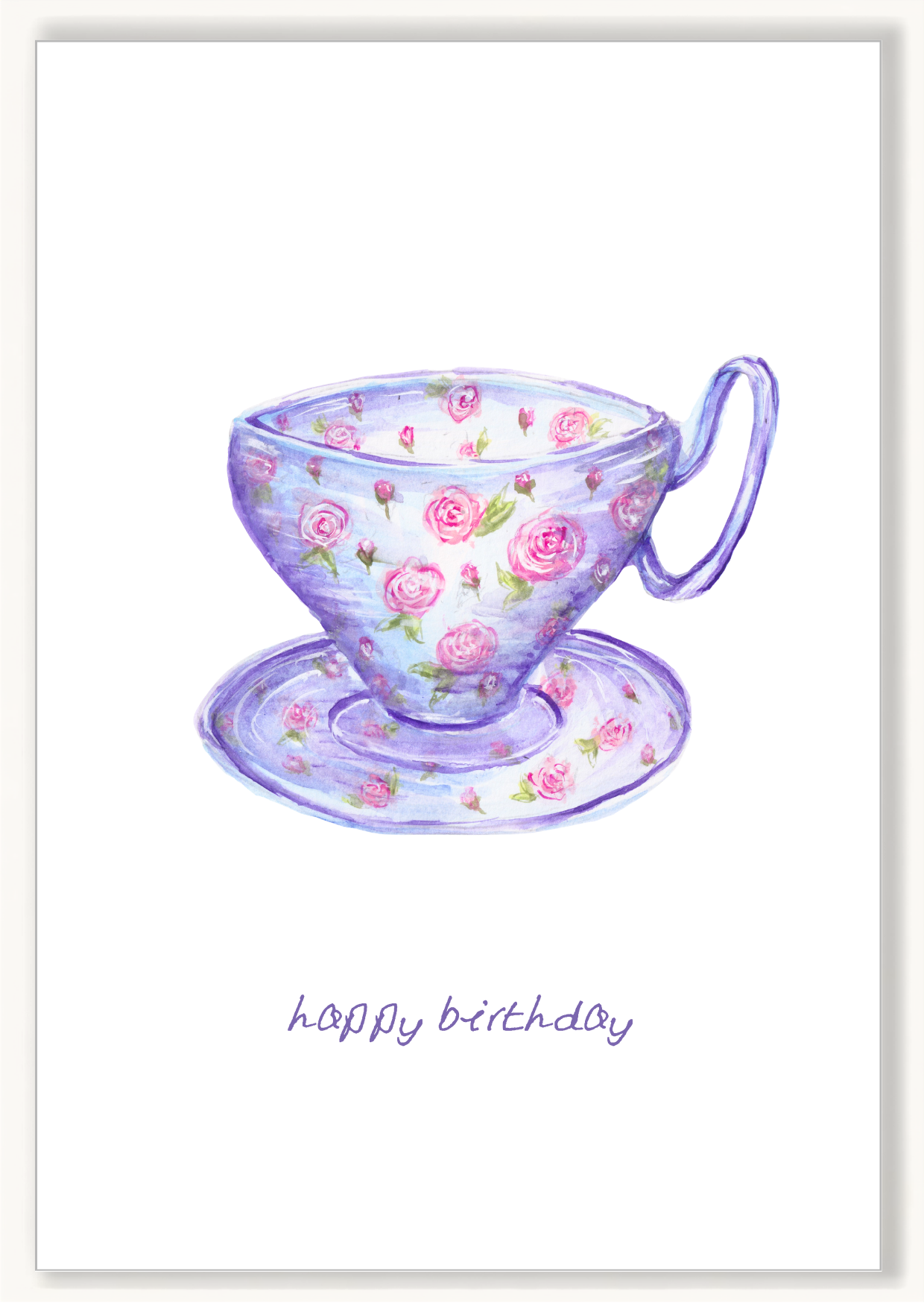 Birthday -Teacup - Image 1