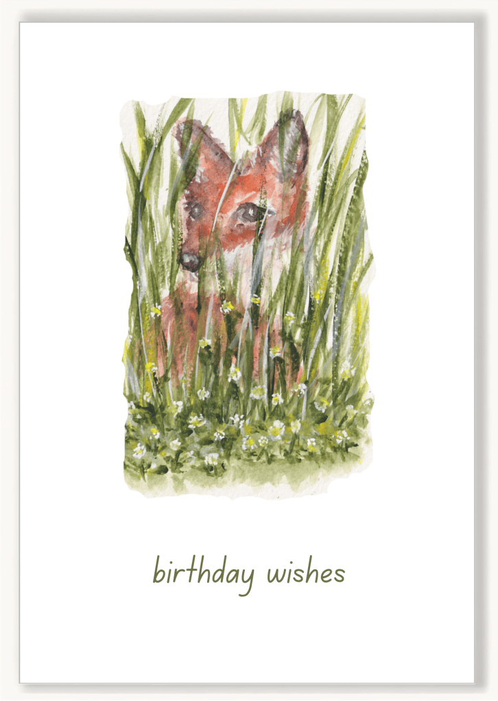 Fox in the Grass