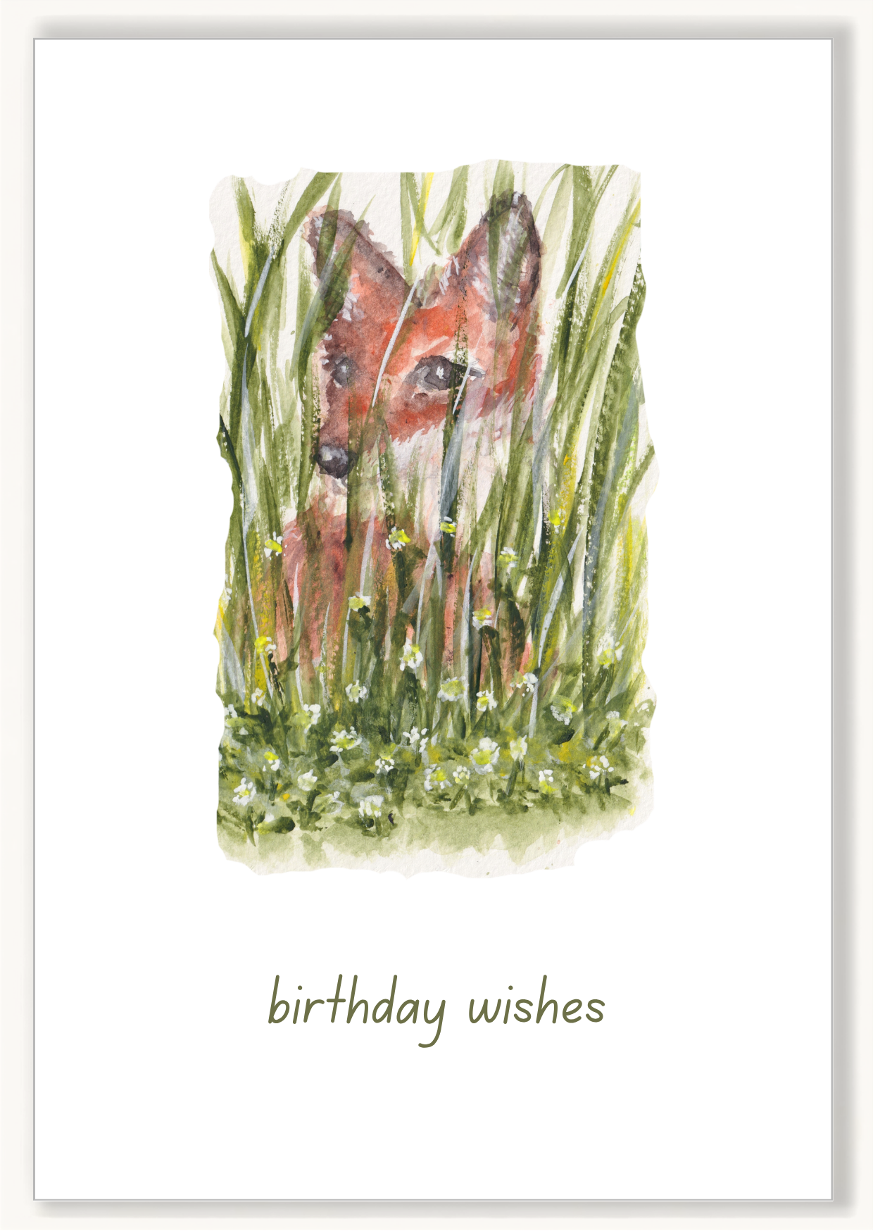 Fox in the Grass - Image 1